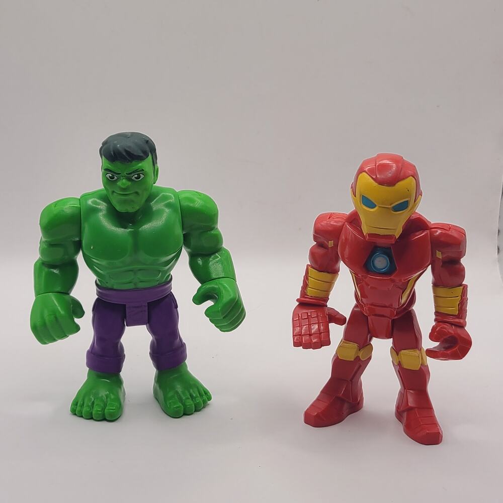 Iron Man And Hulk Set Marvel And Subs 2018 Hasbro  lot